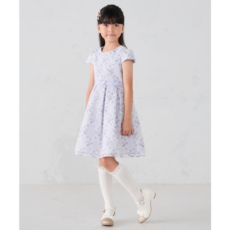 フラワー刺繍セレモニーワンピース | a.v.v【KIDS】 | 詳細画像14 