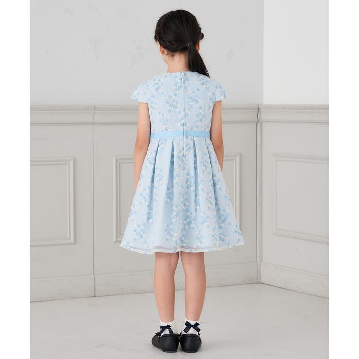 フラワー刺繍セレモニーワンピース | a.v.v【KIDS】 | 詳細画像8 