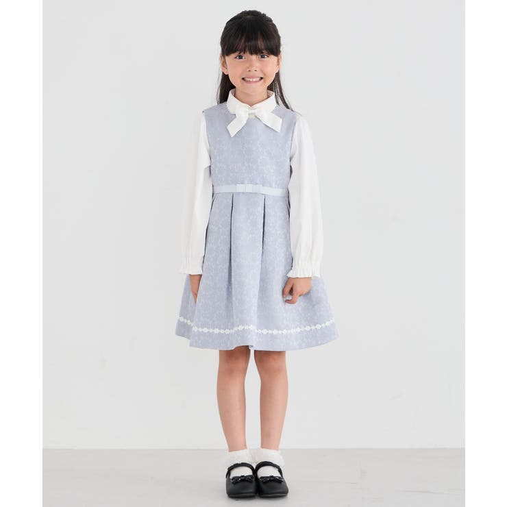 フラワージャガードジャンスカ | a.v.v【KIDS】 | 詳細画像3 