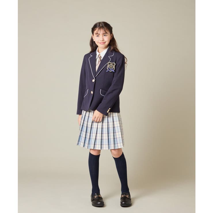 [150-160]【卒服】ラメチェックプリーツスカート | a.v.v【KIDS】 | 詳細画像33 