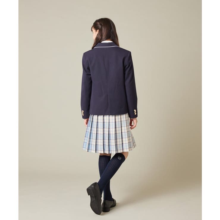 [150-160]【卒服】ラメチェックプリーツスカート | a.v.v【KIDS】 | 詳細画像36 