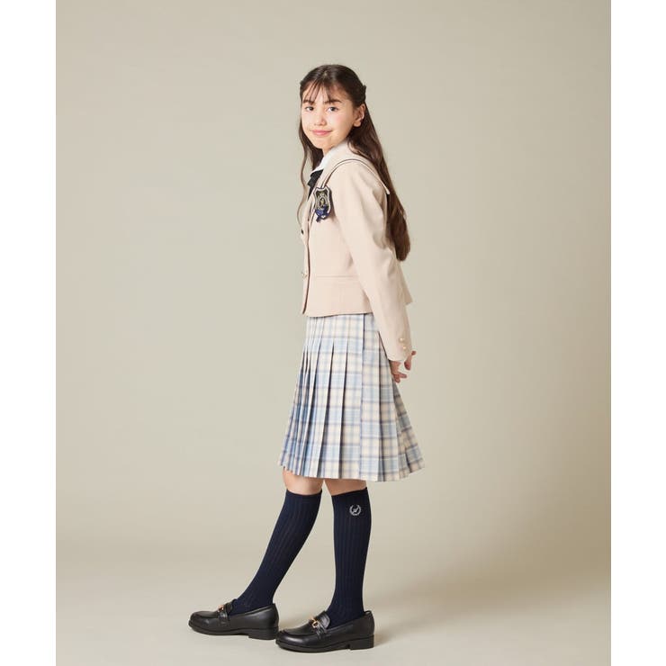 [150-160]【卒服】ラメチェックプリーツスカート | a.v.v【KIDS】 | 詳細画像43 