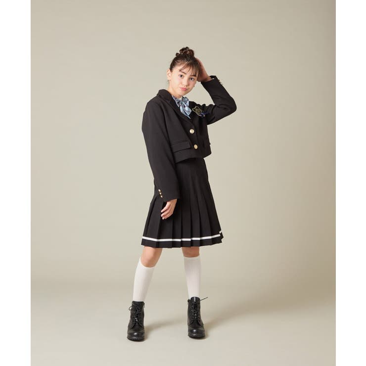 [150-160]【卒服】ラインプリーツスカート | a.v.v【KIDS】 | 詳細画像19 