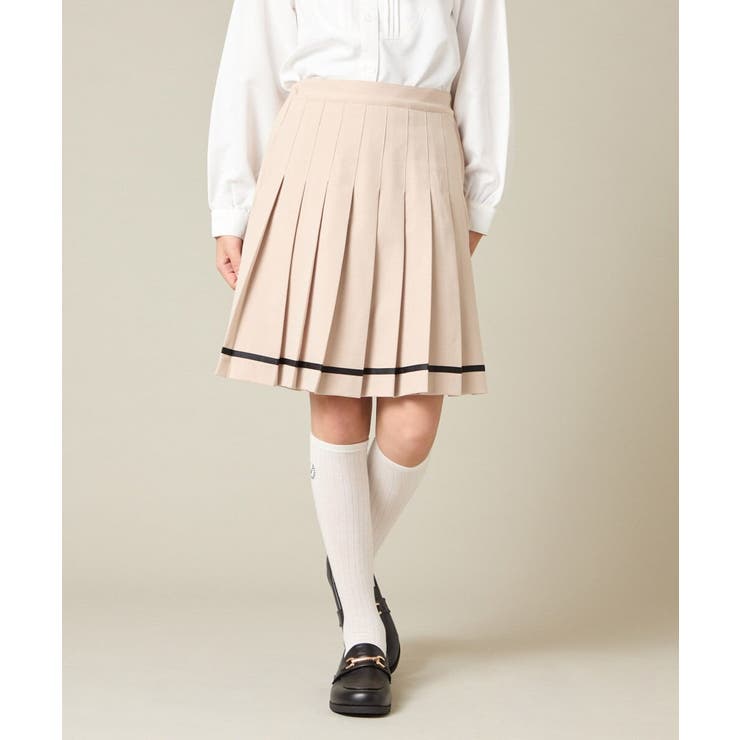 [150-160]【卒服】ラインプリーツスカート | a.v.v【KIDS】 | 詳細画像2 
