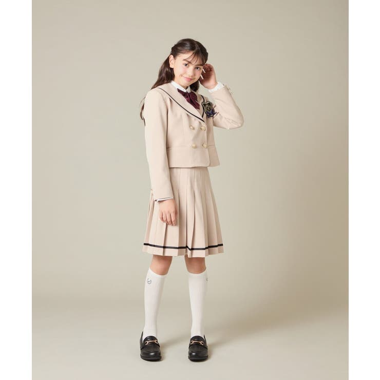 [150-160]【卒服】ラインプリーツスカート | a.v.v【KIDS】 | 詳細画像5 