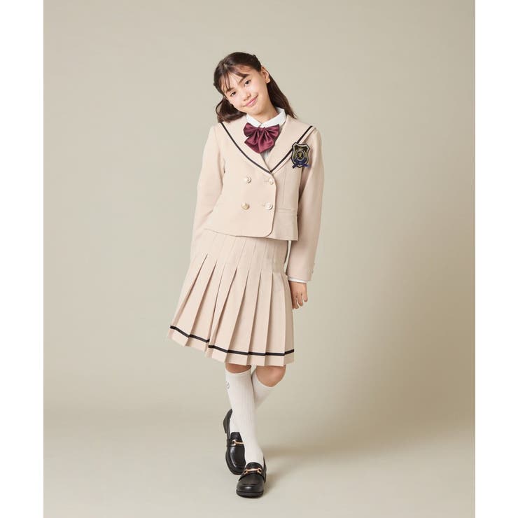 [150-160]【卒服】ラインプリーツスカート | a.v.v【KIDS】 | 詳細画像6 