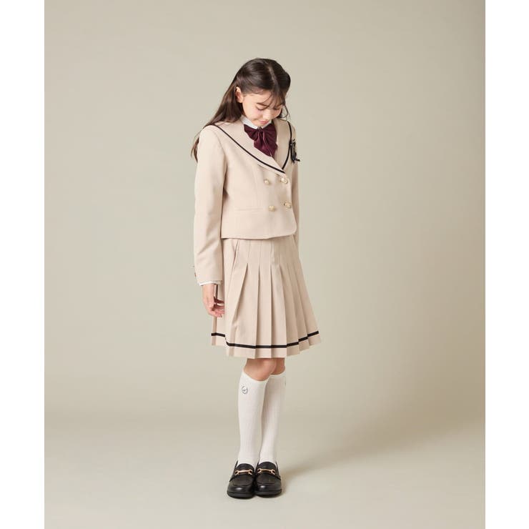 [150-160]【卒服】ラインプリーツスカート | a.v.v【KIDS】 | 詳細画像7 