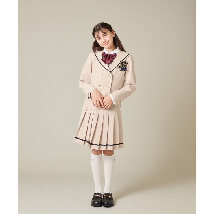 [150-160]【卒服】ラインプリーツスカート | a.v.v【KIDS】 | 詳細画像9 