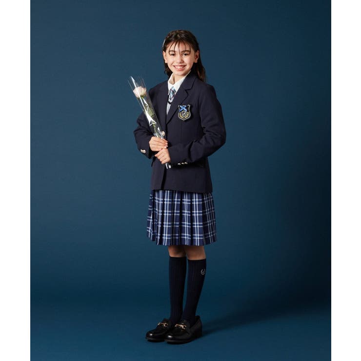 [140-160]【卒服】チェックプリーツスカート | a.v.v【KIDS】 | 詳細画像2 