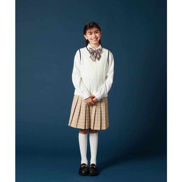 [140-160]【卒服】チェックプリーツスカート | a.v.v【KIDS】 | 詳細画像20 