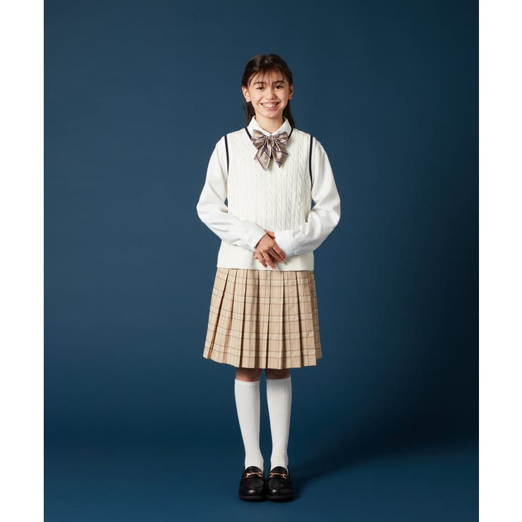 [140-160]【卒服】チェックプリーツスカート | a.v.v【KIDS】 | 詳細画像22 