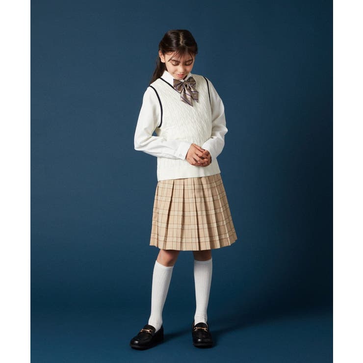 [140-160]【卒服】チェックプリーツスカート | a.v.v【KIDS】 | 詳細画像23 