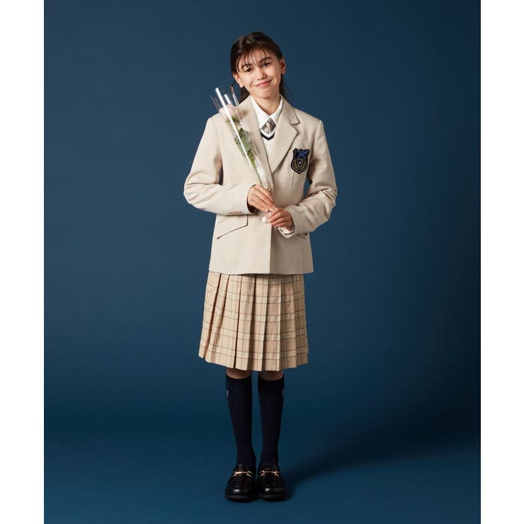 [140-160]【卒服】チェックプリーツスカート | a.v.v【KIDS】 | 詳細画像31 