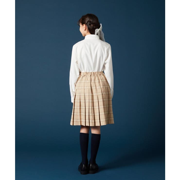 [140-160]【卒服】チェックプリーツスカート | a.v.v【KIDS】 | 詳細画像36 