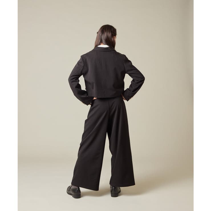 [150-160]【卒服】【エンブレム付き】ショートテーラードジャケット | a.v.v【KIDS】 | 詳細画像8 