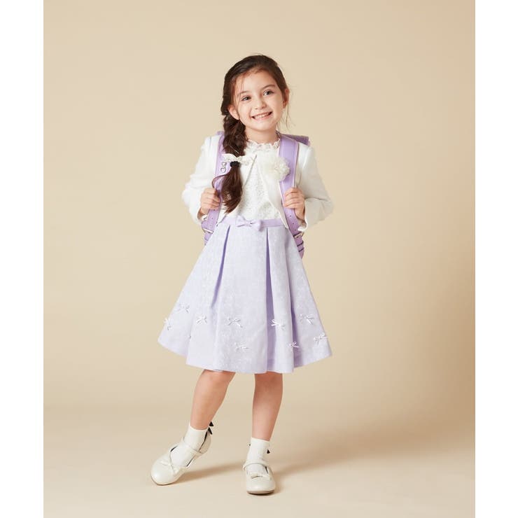 a.v.v】セレモニーワンピース&スカラップジャケット120cm a.v.v