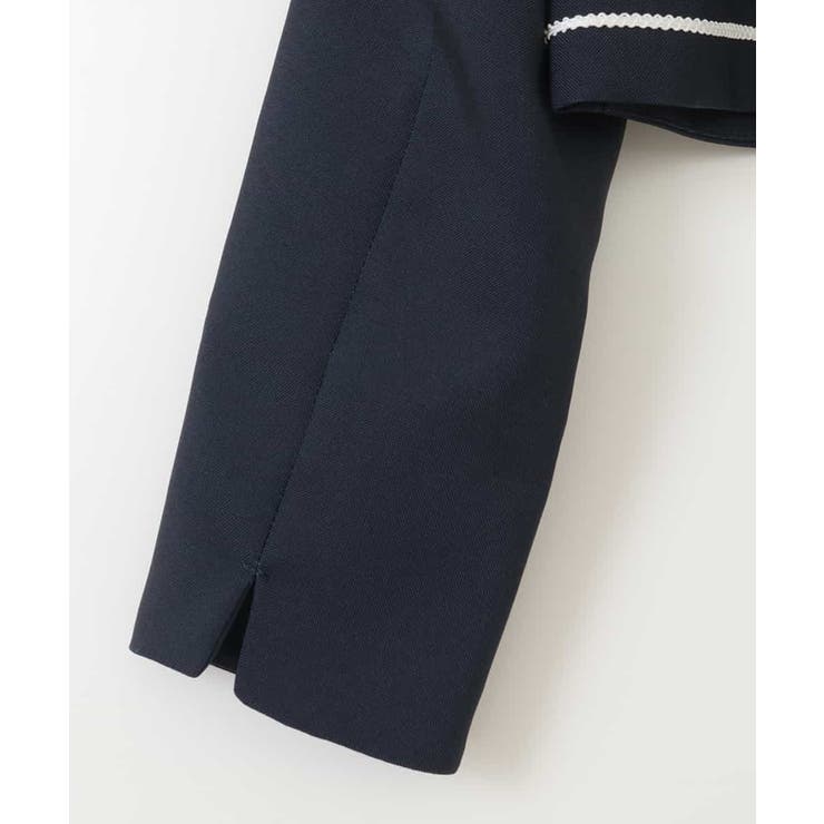 [100-130]【結婚式/セレモニー/オケージョン】パール調衿付きボレロ | a.v.v【KIDS】 | 詳細画像28 