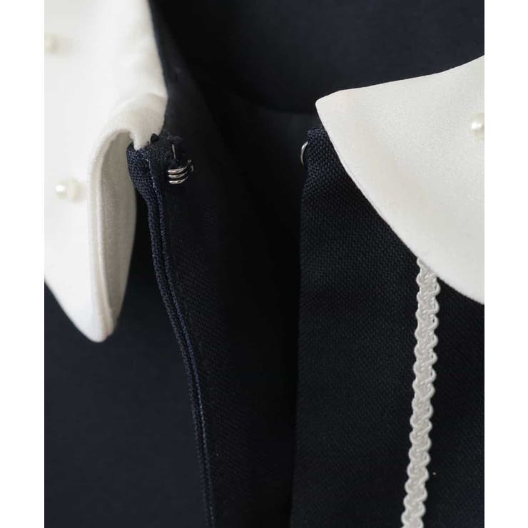 [100-130]【結婚式/セレモニー/オケージョン】パール調衿付きボレロ | a.v.v【KIDS】 | 詳細画像30 