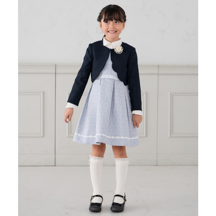 スカラップツイードセレモニーボレロ | a.v.v【KIDS】 | 詳細画像4 