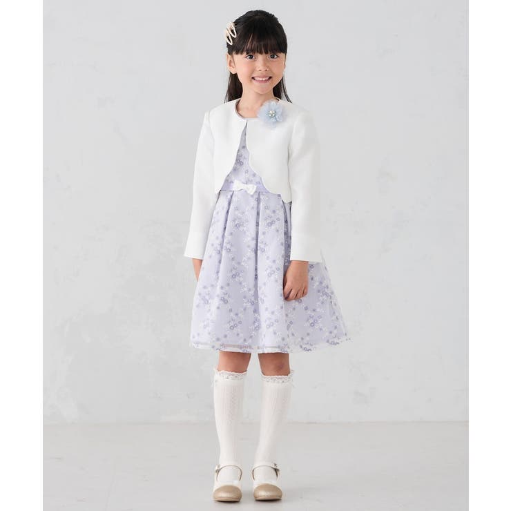 スカラップツイードセレモニーボレロ | a.v.v【KIDS】 | 詳細画像8 