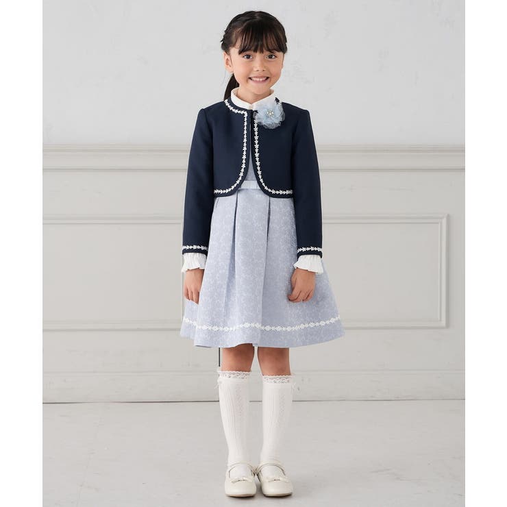 [110-130]【セレモニー/オケージョン/結婚式】セレモニーポケボレロ | a.v.v【KIDS】 | 詳細画像4 