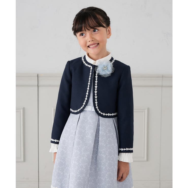 [110-130]【セレモニー/オケージョン/結婚式】セレモニーポケボレロ | a.v.v【KIDS】 | 詳細画像8 