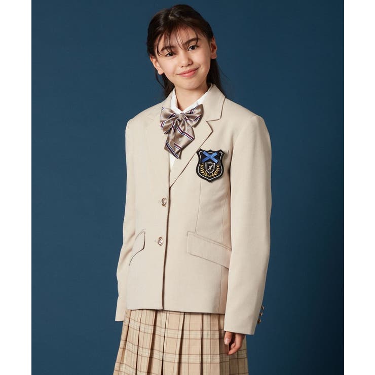 [140-160]【卒服】エンブレム付きテーラードジャケット | a.v.v【KIDS】 | 詳細画像19 