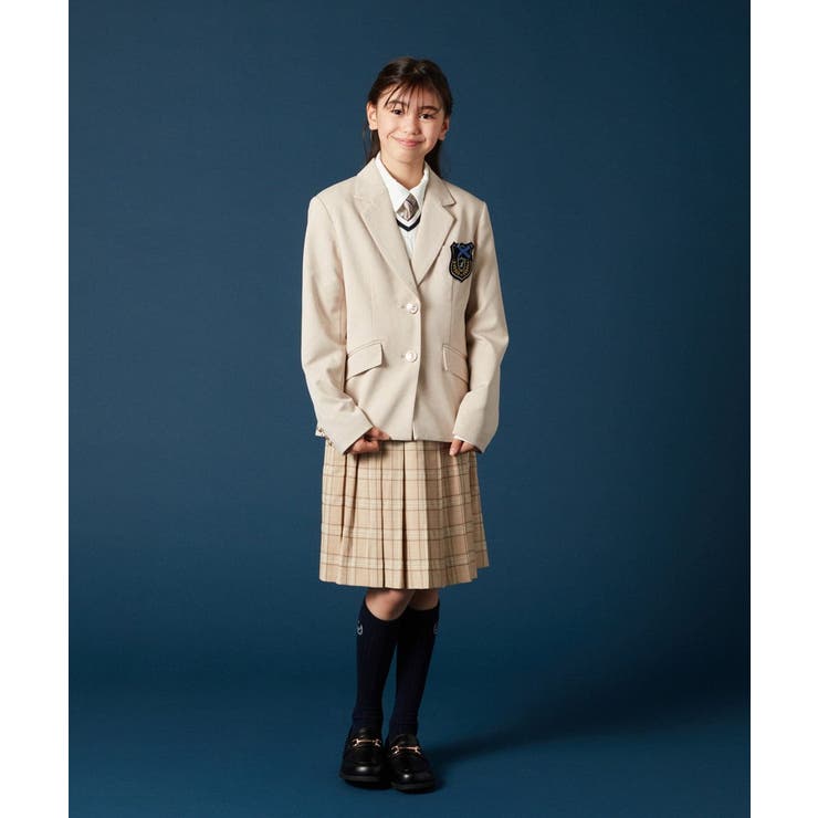 [140-160]【卒服】エンブレム付きテーラードジャケット | a.v.v【KIDS】 | 詳細画像29 