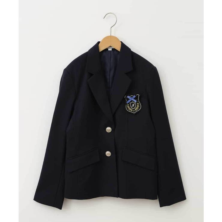 [140-160]【卒服】エンブレム付きテーラードジャケット | a.v.v【KIDS】 | 詳細画像33 
