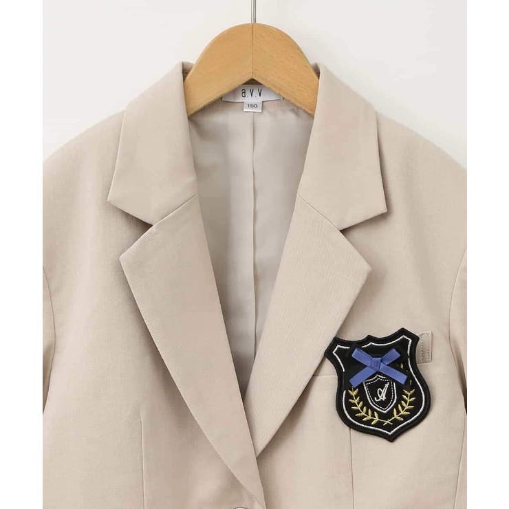 [140-160]【卒服】エンブレム付きテーラードジャケット | a.v.v【KIDS】 | 詳細画像36 
