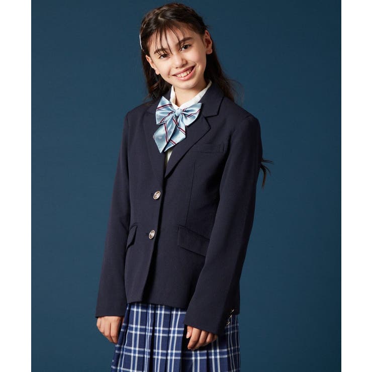 [140-160]【卒服】エンブレム付きテーラードジャケット | a.v.v【KIDS】 | 詳細画像5 