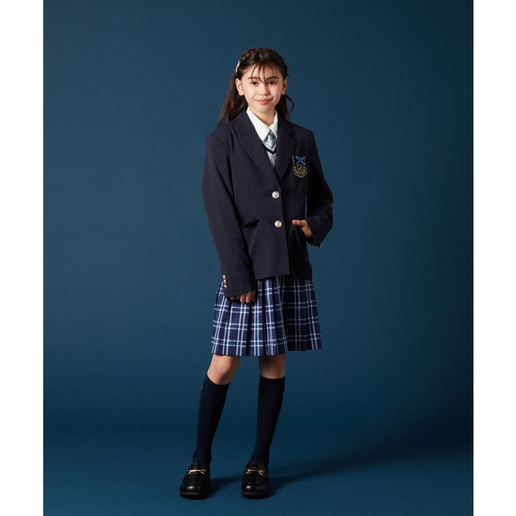 [140-160]【卒服】エンブレム付きテーラードジャケット | a.v.v【KIDS】 | 詳細画像7 