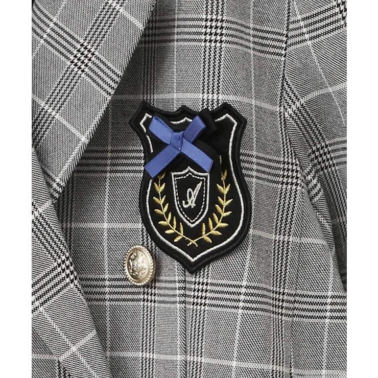 [140-160]【卒服】エンブレム付きWブレストジャケット | a.v.v【KIDS】 | 詳細画像28 