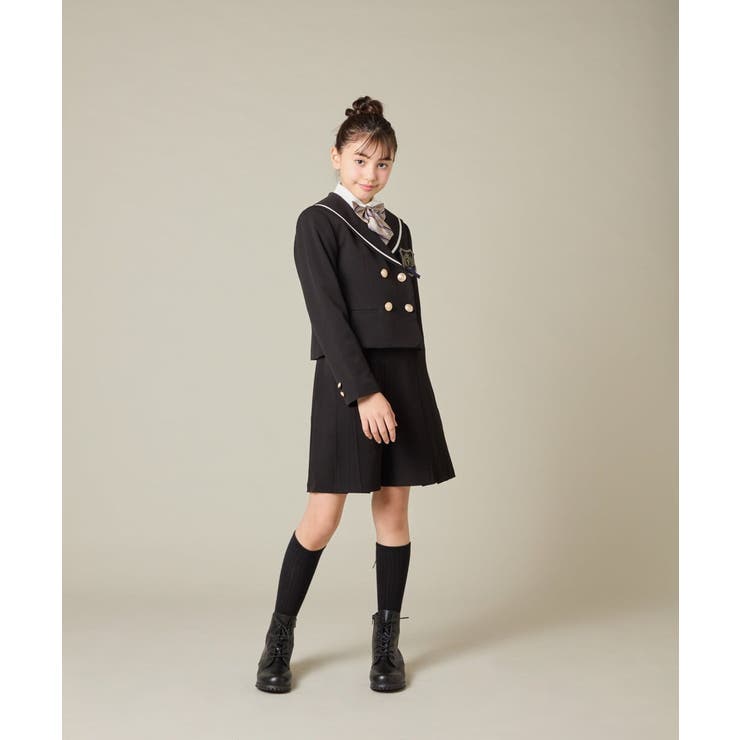 [150-160]【卒服】タックキュロットパンツ | a.v.v【KIDS】 | 詳細画像19 