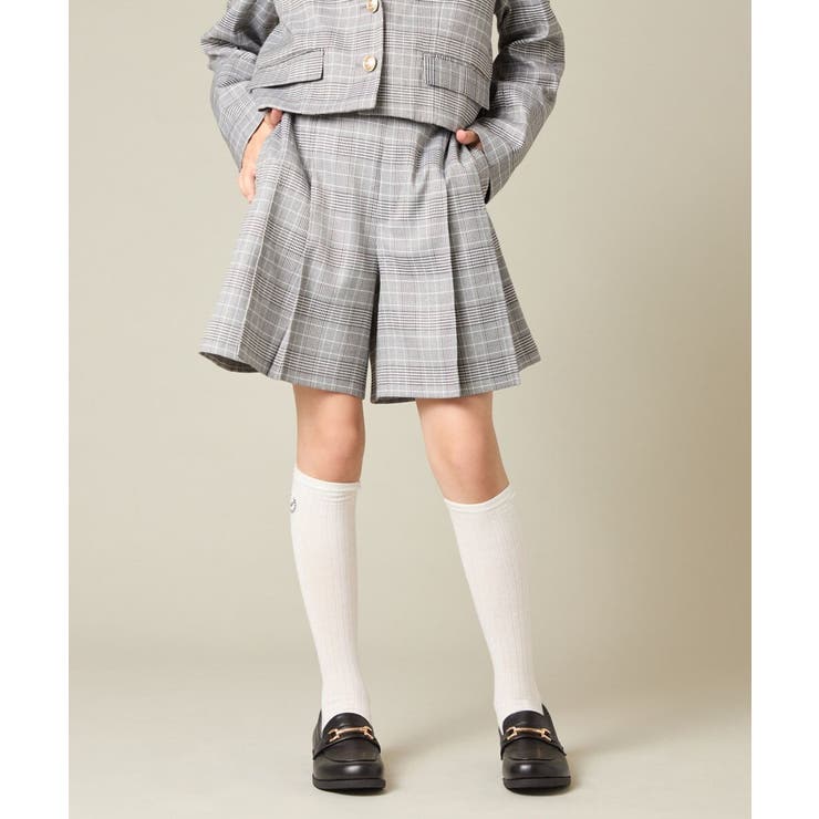 [150-160]【卒服】タックキュロットパンツ | a.v.v【KIDS】 | 詳細画像2 