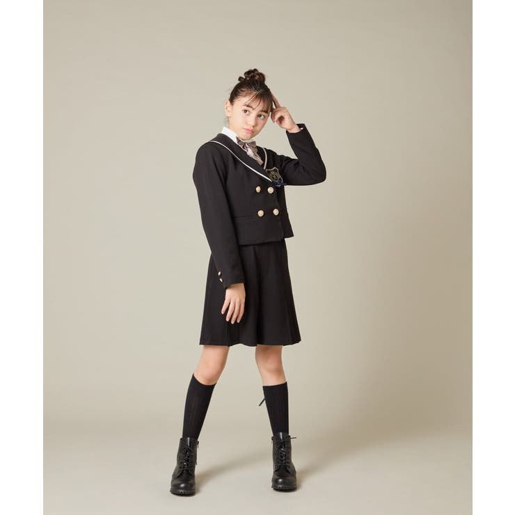 [150-160]【卒服】タックキュロットパンツ | a.v.v【KIDS】 | 詳細画像20 