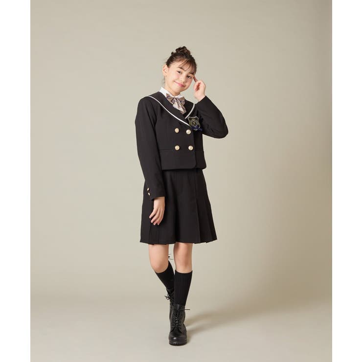 [150-160]【卒服】タックキュロットパンツ | a.v.v【KIDS】 | 詳細画像21 