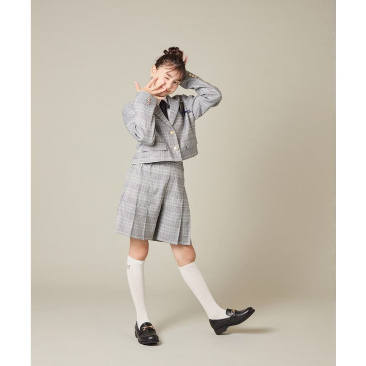 [150-160]【卒服】タックキュロットパンツ | a.v.v【KIDS】 | 詳細画像7 