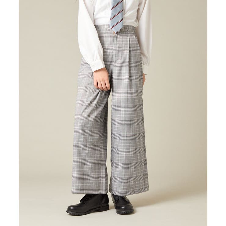 [150-160]【卒服】タックワイドパンツ | a.v.v【KIDS】 | 詳細画像11 