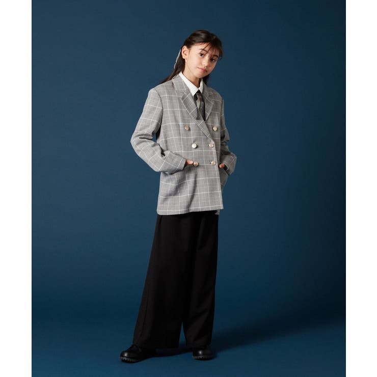 [140-160]【卒服】ワイドパンツ | a.v.v【KIDS】 | 詳細画像11 