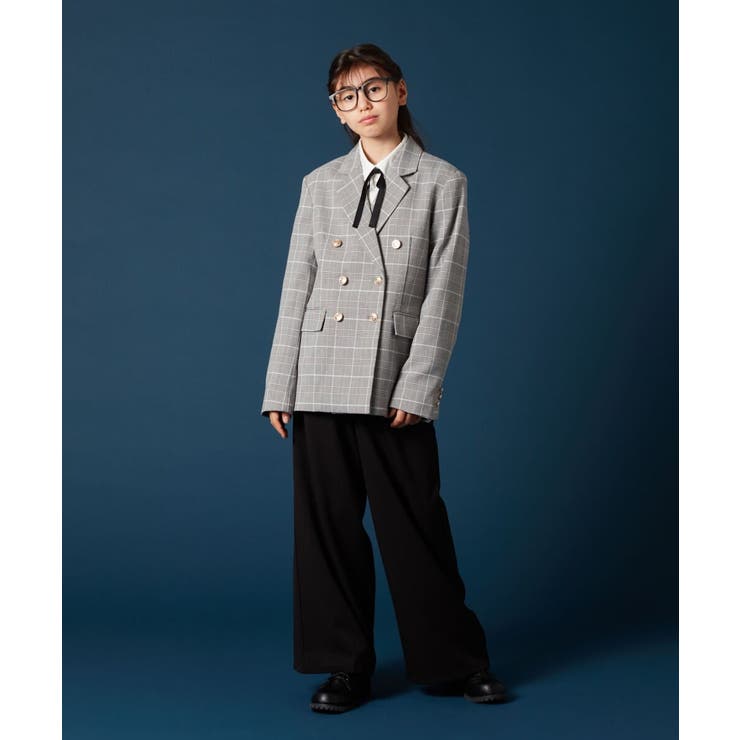 [140-160]【卒服】ワイドパンツ | a.v.v【KIDS】 | 詳細画像15 