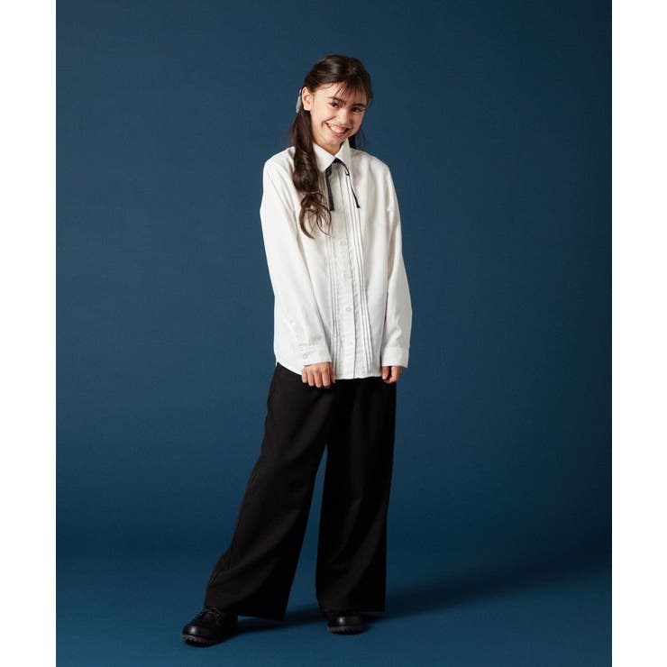 [140-160]【卒服】ワイドパンツ | a.v.v【KIDS】 | 詳細画像6 