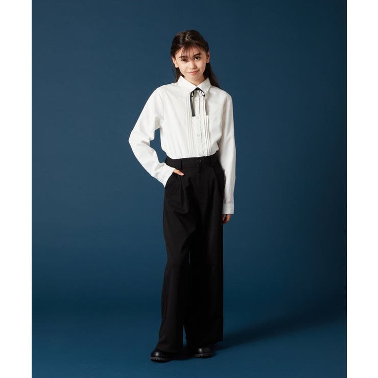 [140-160]【卒服】ワイドパンツ | a.v.v【KIDS】 | 詳細画像8 