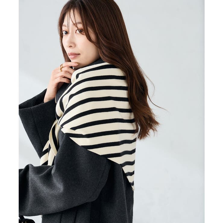 三角ニットストール | a.v.v【WOMEN】 | 詳細画像10 