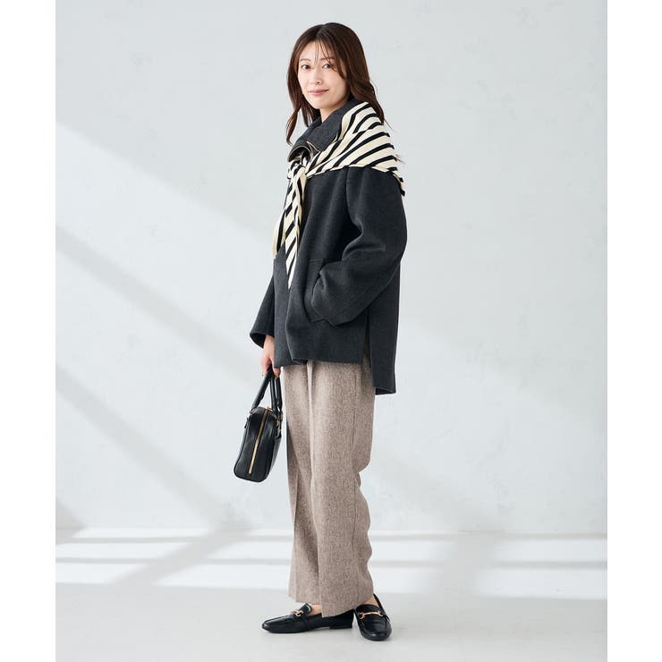 三角ニットストール | a.v.v【WOMEN】 | 詳細画像15 