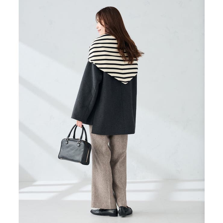 三角ニットストール | a.v.v【WOMEN】 | 詳細画像17 