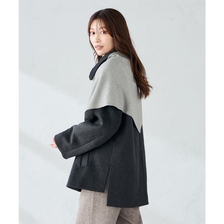 三角ニットストール | a.v.v【WOMEN】 | 詳細画像25 