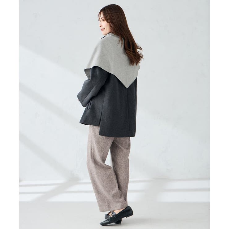 三角ニットストール | a.v.v【WOMEN】 | 詳細画像28 