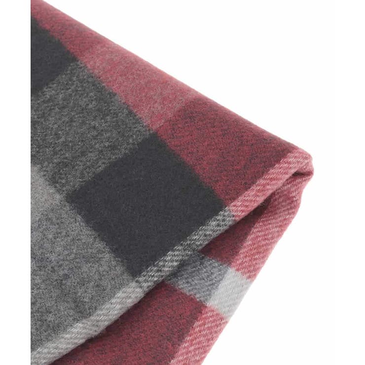 チェック柄シアバターストール | a.v.v【WOMEN】 | 詳細画像3 