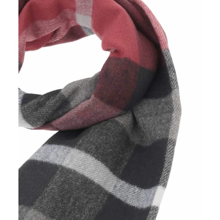 チェック柄シアバターストール | a.v.v【WOMEN】 | 詳細画像6 